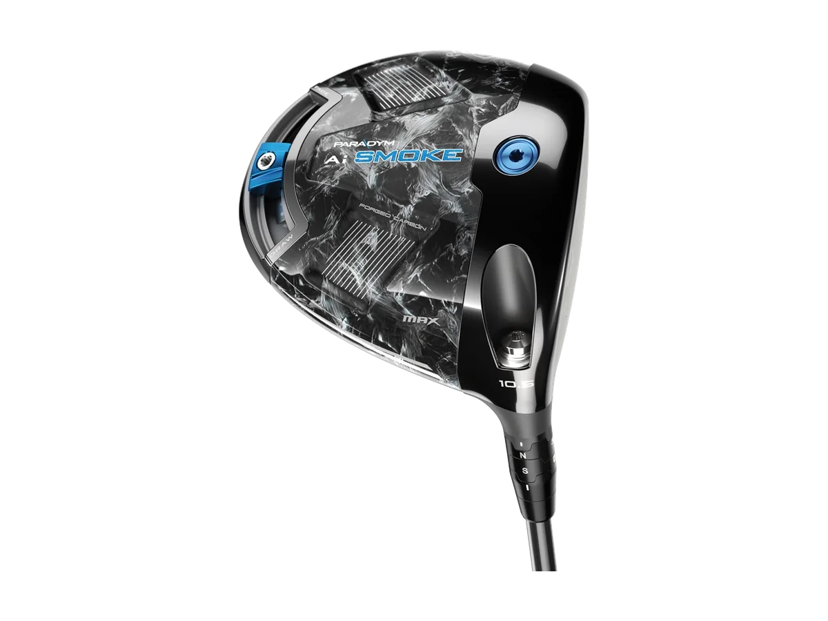 Callaway Paradym Ai Smoke Max Driver shown in a clean product cutout