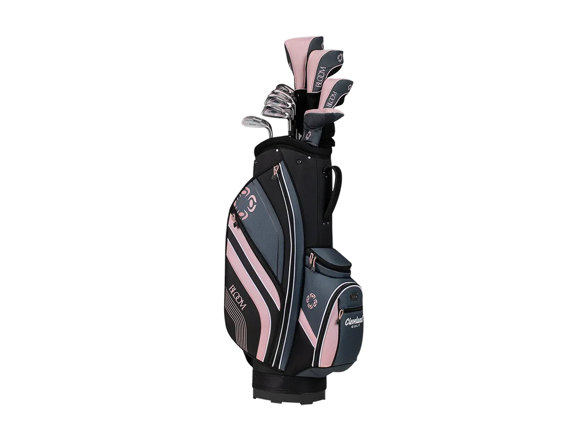 Cleveland Bloom women’s complete golf set with cart bag shown in a clean product cutout