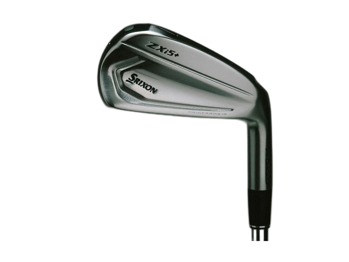 Srixon ZXi5+ iron shown in a clean product cutout